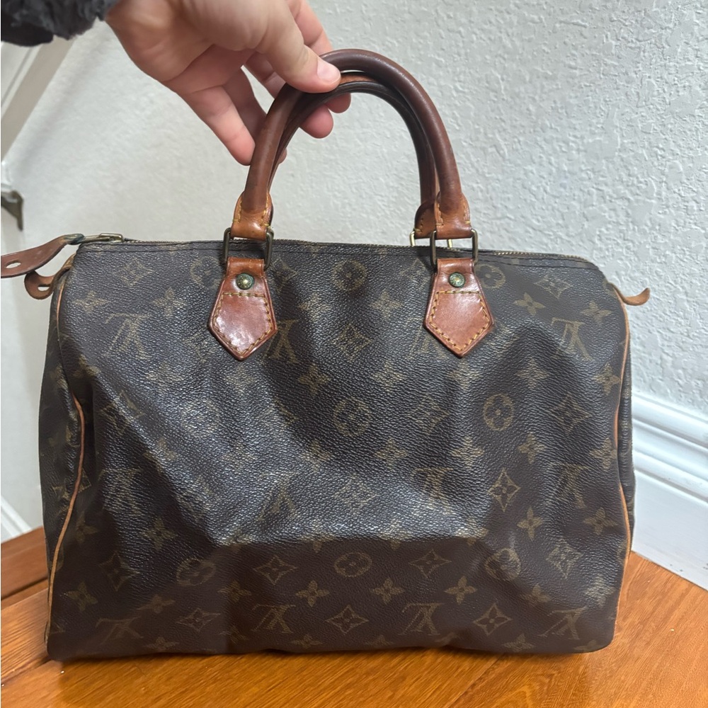 Louis Vuitton speedy 30 tote bag AUTHENTIC - Picture 3 of 15